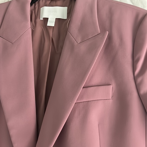 Hugo Boss Jericoa Stretch Wool Double Breasted Blazer - Picture 9 of 9